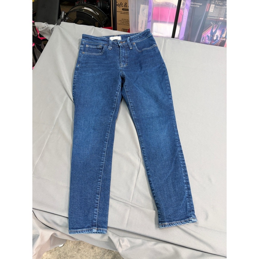 Madewell Women's High Rise Skinny Jeans Size 29 Medium Wash Stretch Denim